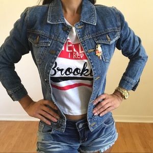 Hard Rock Miami - Vintage Denim Jacket & Pin